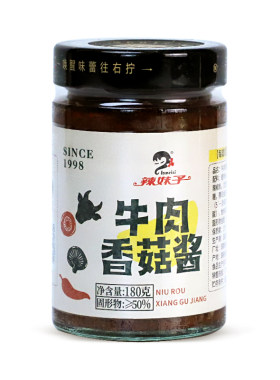 湖南辣妹子香菇牛肉酱
