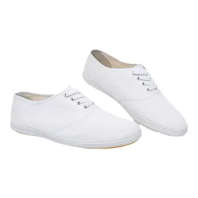 小白鞋男童女童舞蹈鞋体操鞋