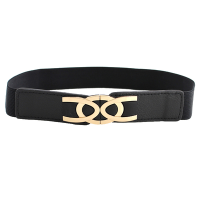 松紧腰带女士窄腰封欧美时尚束腰