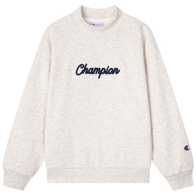 Champion冠军儿童半高领卫衣