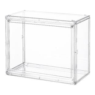 盲盒收纳展示架泡泡马特亚克力防尘盒子立牌手办摆件架透明展示柜