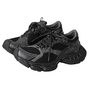 两点浪漫巴黎歪头订书机老爹鞋男女复古运动休闲鞋情侣款时尚潮鞋