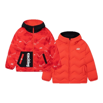 361°童装男童两面穿羽绒服