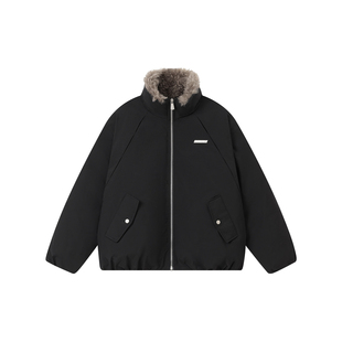 FORNINES白鸭绒毛领羽绒服男女2025新款情侣冬季座山雕外套防寒服