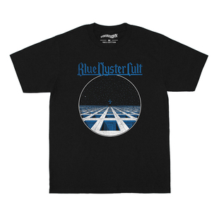Blue Oyster Cult 蓝牡蛎崇拜欧美摇滚乐队短袖纯棉复古休闲男T恤