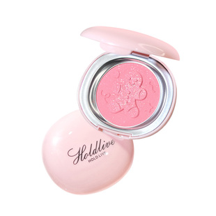 HOLD LIVE贴贴柔泥腮红膏收缩膨胀色细闪单色腮红膏泥晒红女新品