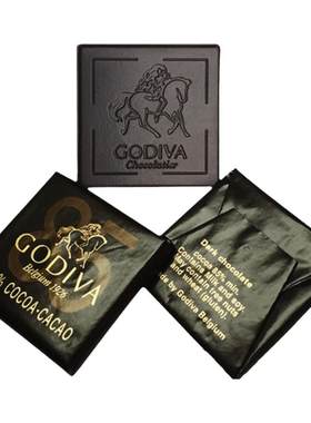 godiva比利时进口片装巧克力牛奶