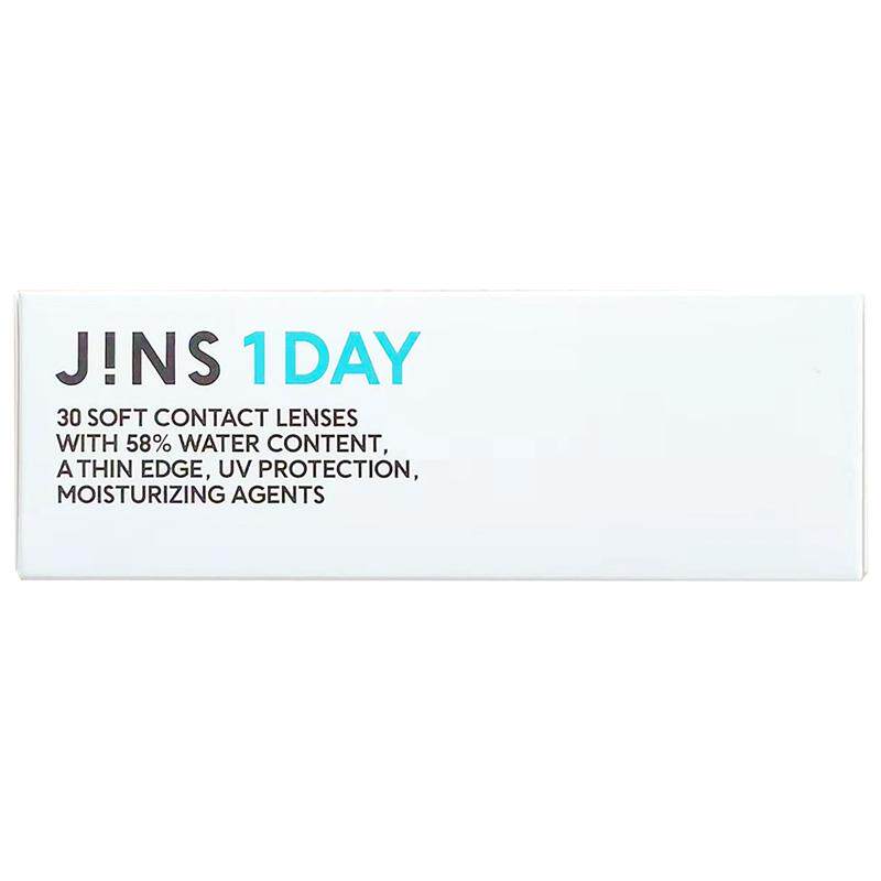 JINS睛姿隐形眼镜JINS 1DAY日抛型透明舒适保湿近视眼镜30片装