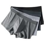 雅鹿新疆棉纯棉男孩内裤加肥加大抗菌男裤中学生冬季厚款运动短裤