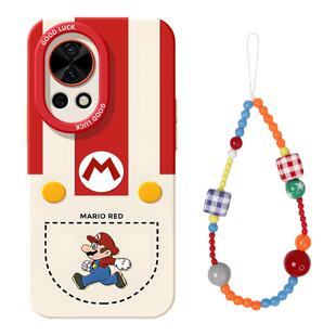 适用华为nova15手机壳女款nova12pro保护套全包novo11硅胶9防摔8/7se活力版14ultra马里奥hi软10外nova13pro