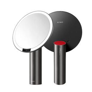 AMIRO觅光化妆镜带灯桌面台式led智能美妆镜生日礼物