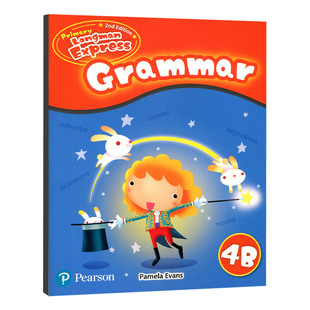 进口正版朗文快车小学英语Primary Longman Express 第二版Grammar 4B 培生PLE课后语法专项练习册四年级下册 含电子版答案