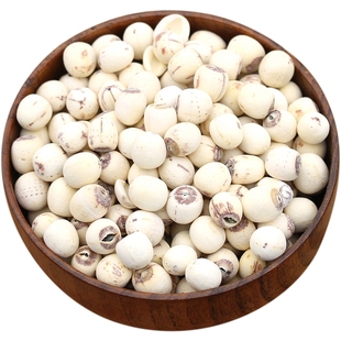 建宁白莲子干货去心带芯结婚用官方旗舰店特级无心白莲百合干组合