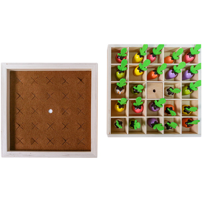 木玩世家拔萝卜玩具益智早教