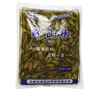 野山椒酸甜口火锅店饭店用泡椒压碟辣椒须弥山含水的