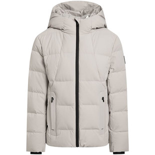 【升级石墨烯内里】暇步士女款蓄热保暖连帽羽绒服鸭绒厚外套冬季