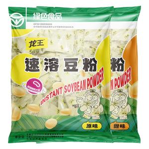 年货节满减：【龙王食品】龙王豆浆粉原味无添加蔗糖300g