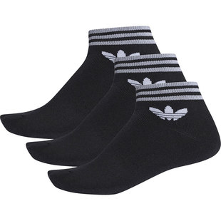 Adidas/阿迪达斯正品三叶草男女经典运动袜子三双装AZ5523