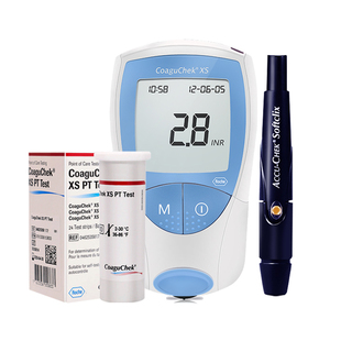 罗氏康固全进口家用凝血检测仪Coaguchek凝血仪血凝华法林抗凝INR