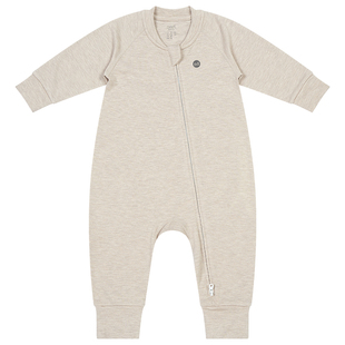 Nest Designs婴儿连体衣秋冬新生儿宝宝长袖包屁衣爬服儿童家居服