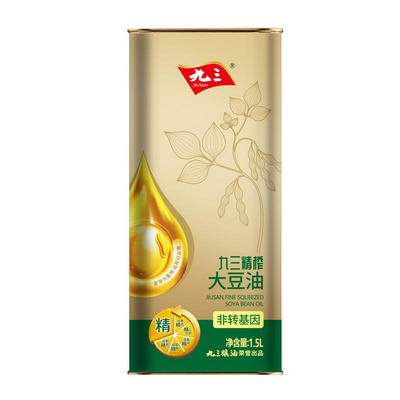 九三精榨压榨大豆油小桶笨榨豆油