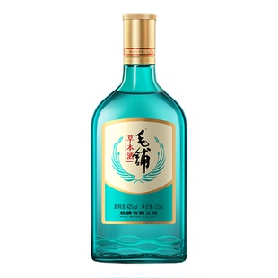 毛铺草本酒劲牌官方直营店42度520ml绿荞口粮小瓶酒苦荞白酒基酒