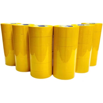 浏星米黄色宽胶带批发