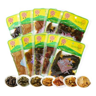 三和四美酱菜扬州特产小菜食品散装下饭菜袋装榨菜自制咸菜