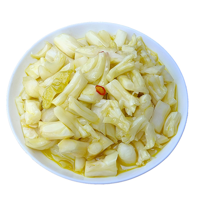 台州特产鲜嫩爽脆花菜梗下饭菜