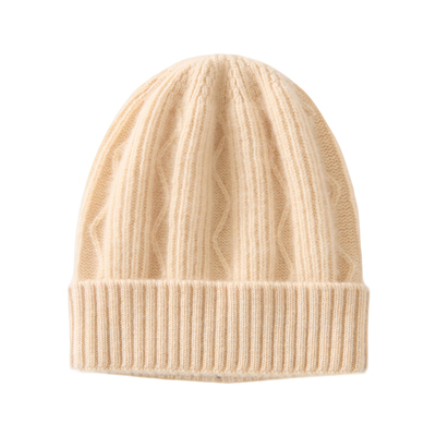 儿童秋冬100%纯山羊绒帽子男女款