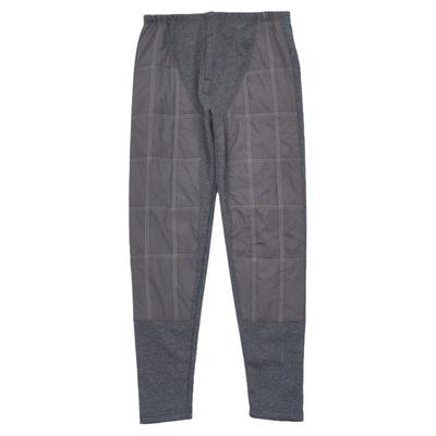 羽绒防风护膝保暖裤蚕丝薄棉绒裤