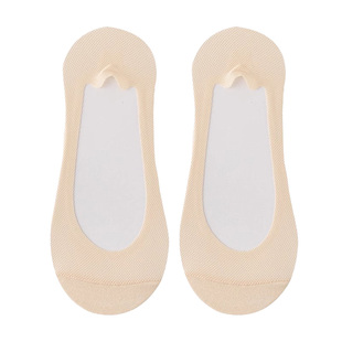 船袜女夏季薄款不掉跟纯棉底冰丝防顶破隐形袜浅口女士高跟鞋袜子
