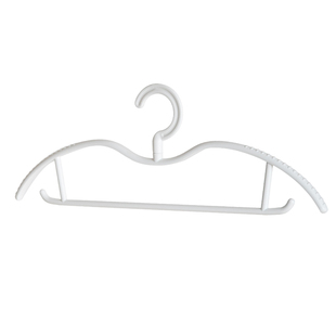 短颈衣架家用缩脖子衣柜长款大衣省空间挂衣撑防滑无痕矮款晾衣架