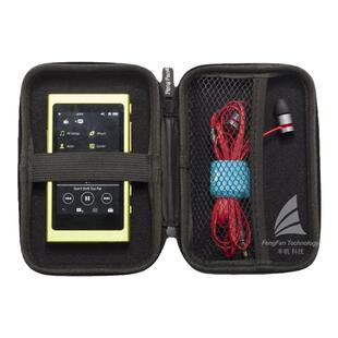 丰帆MP3音乐播放器收纳包适用索尼黑砖NW-A306/ZX707/ZX706/A105/A55硬壳盒保护套