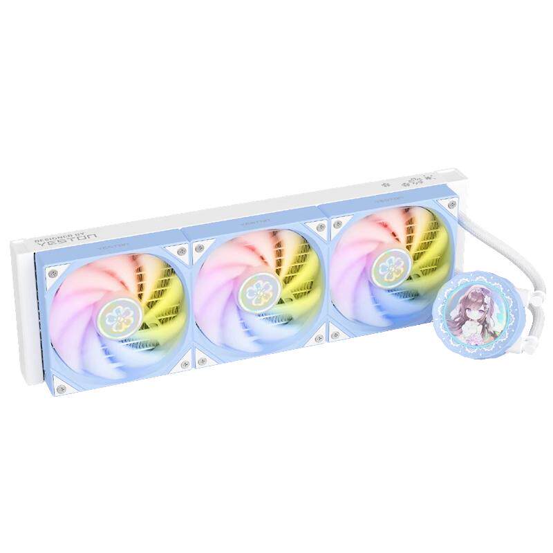 樱瞳花嫁盈通一体式水冷散热器