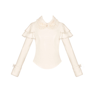 【绵绵】withpuji原创设计 sweet三色微弹德绒针织内搭春秋冬lo