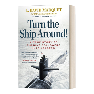英文原版 Turn The Ship Around! 授权 如何激发全员领导力 L.大卫·马凯特 英文版 进口英语原版书籍