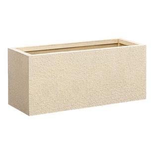 水泥板花盆户外花箱庭院真石漆镁泥盆公园路政花箱工程花槽长方形