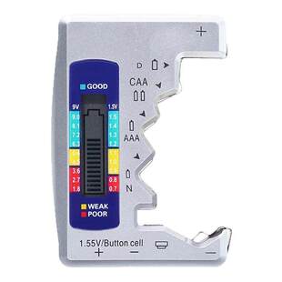 新款电池电量检测器容量测量仪电池检测器显示器测剩余电量数显仪