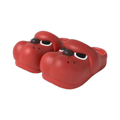 chikoku小狗阿泽厨师鞋5CM厚底