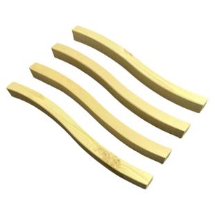 美人靠S弯防腐木长廊座椅靠背护栏吴王靠贵妃椅实木弯料凉亭靠背