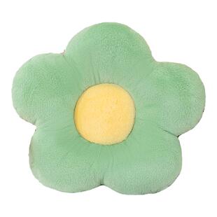 坐地上的花瓣朵坐垫靠垫可爱毛绒玩具办公室护腰枕靠着椅子垫宿舍