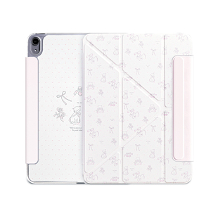 兴菲四角防撞双面夹彩绘适用苹果11英寸2025新款第三代磁吸3Y折保护壳iPadair7代10.9平板Pro6搭扣5防弯轻薄