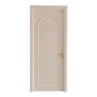 广州深圳卧室门套装门定制奶油法式烤漆门室内实木门家用隔音房门