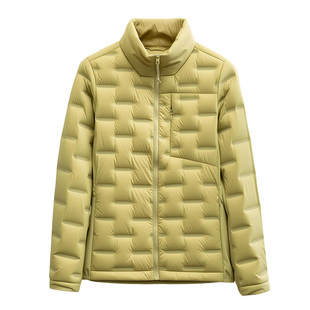 雅鹿官方时尚冬季立领轻薄短款防寒保暖修身外套休闲轻便羽绒服