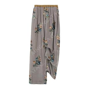 曼加塔 【亮片丝绒裤】秋日波嬉新中式女装女装真丝裤子