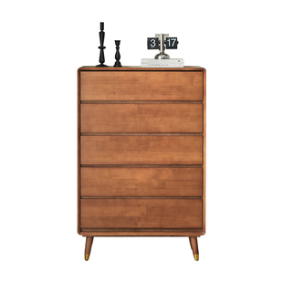 实木斗柜卧室储物柜多功能收纳柜客厅置物柜抽屉式八斗柜2025新款