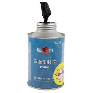 斯福特补胎安全密封胶S-411黑胶汽车真空胎轮胎蘑菇钉冷补胶片用