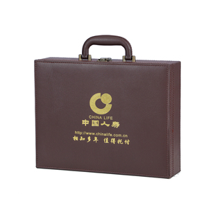 现货保单盒人寿太平洋保单整理收纳客户档案合同文件盒可印logo