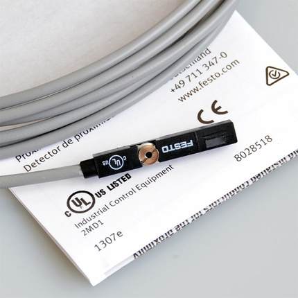 FESTO型气缸感应器150855/171169/543862/SME-8M-24V插头磁性开关